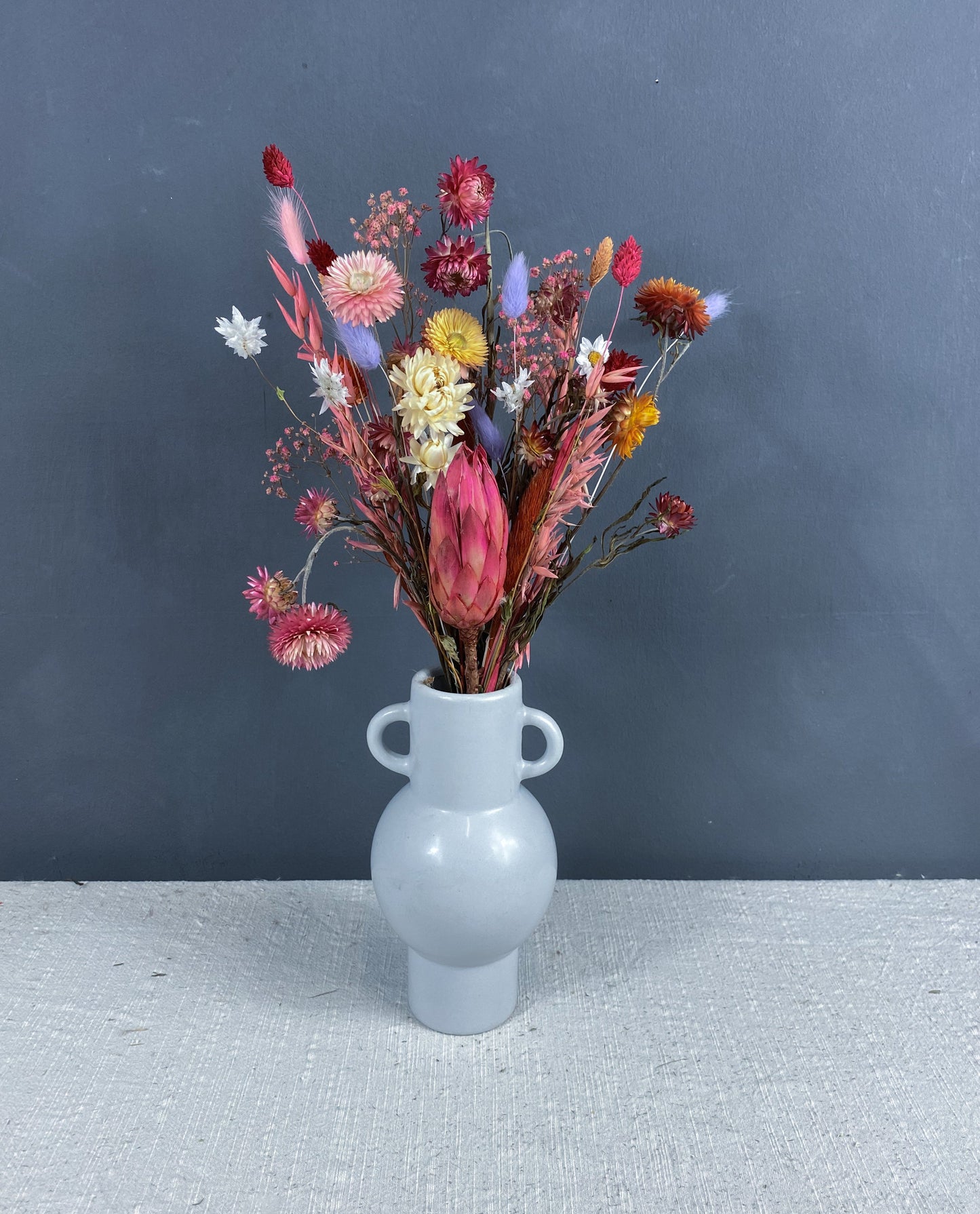 Lacy dried flower bouquet