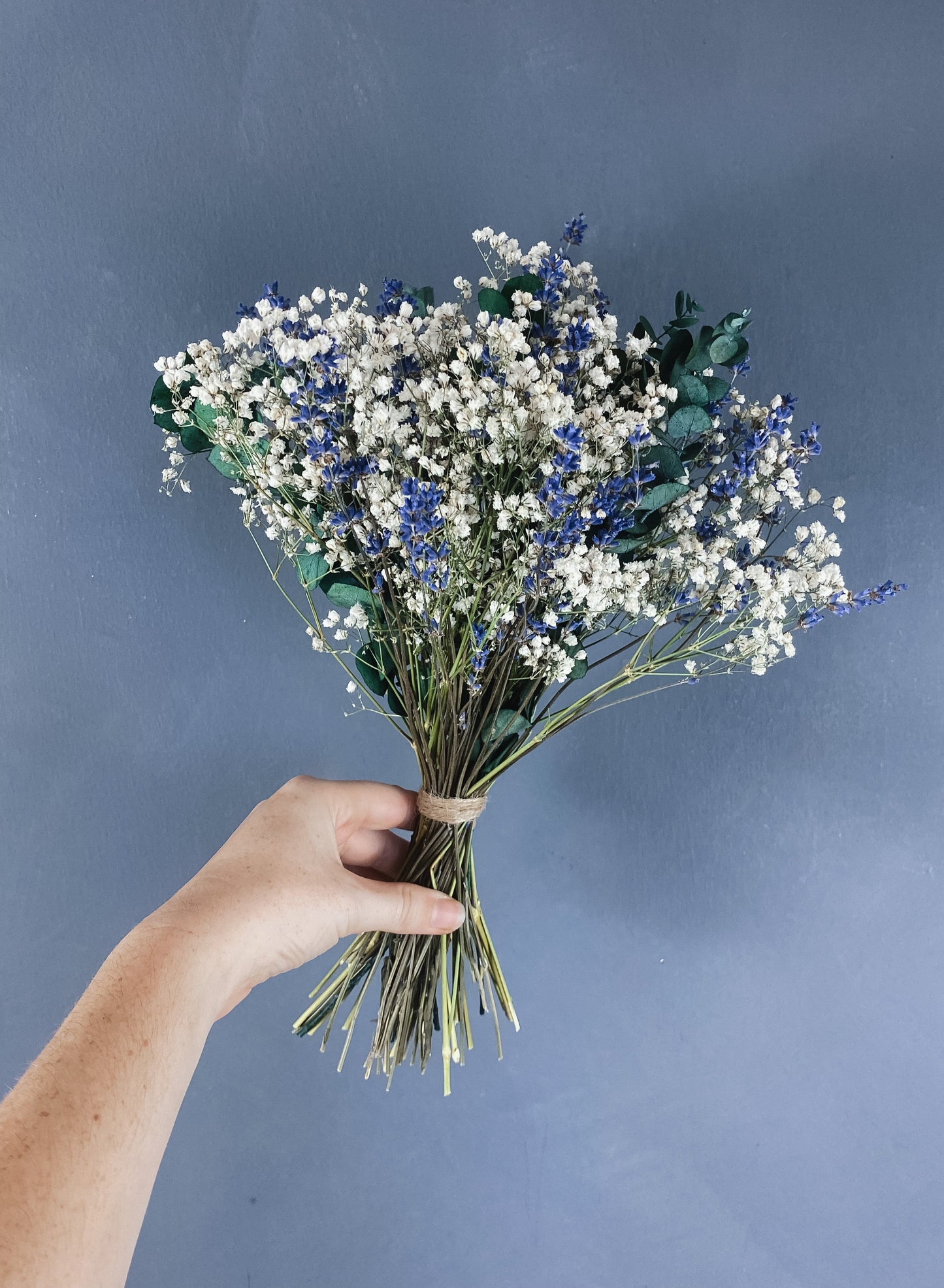 Serena dried bridal bouquet