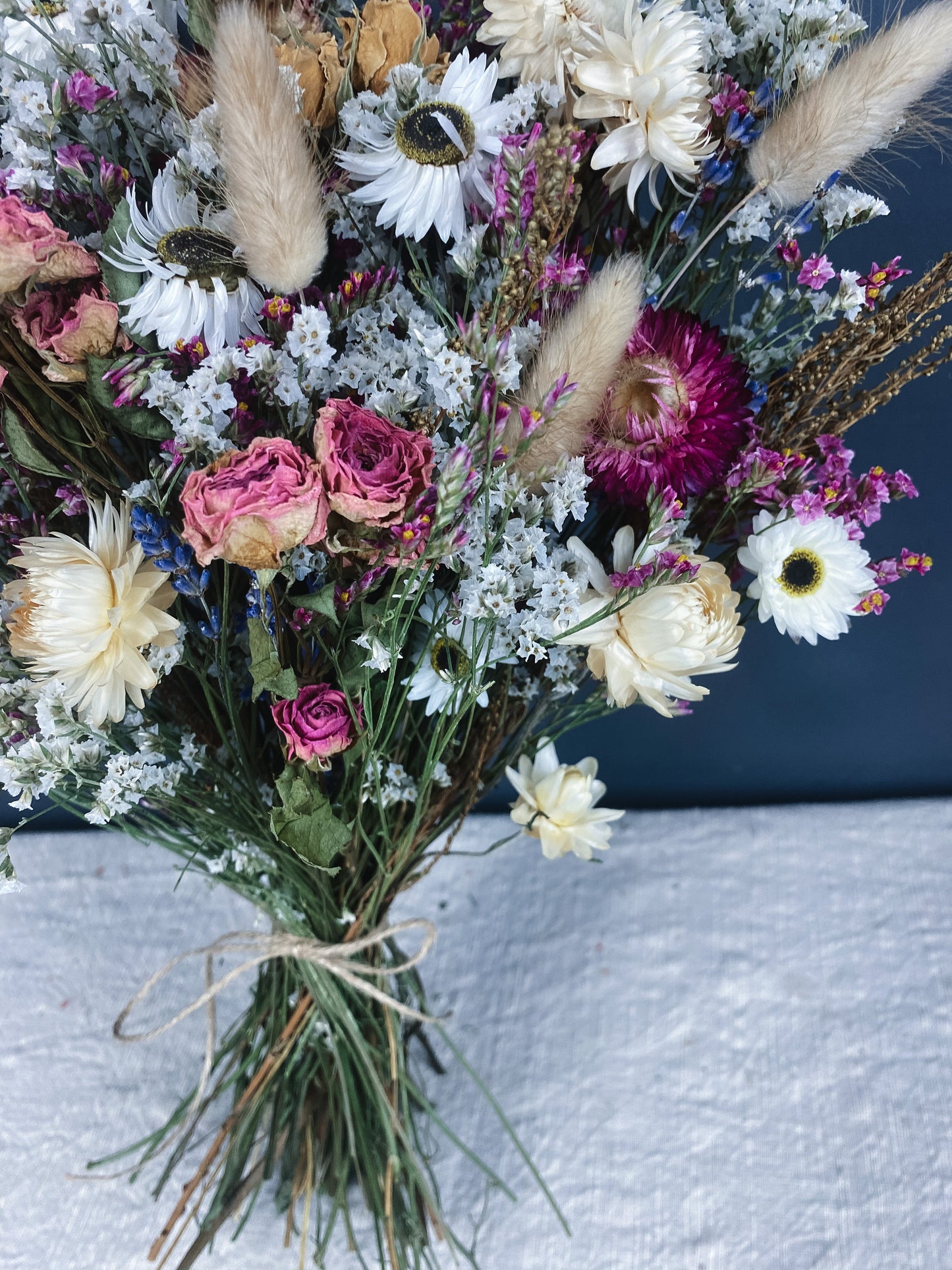 Lorelei dried bridal bouquet