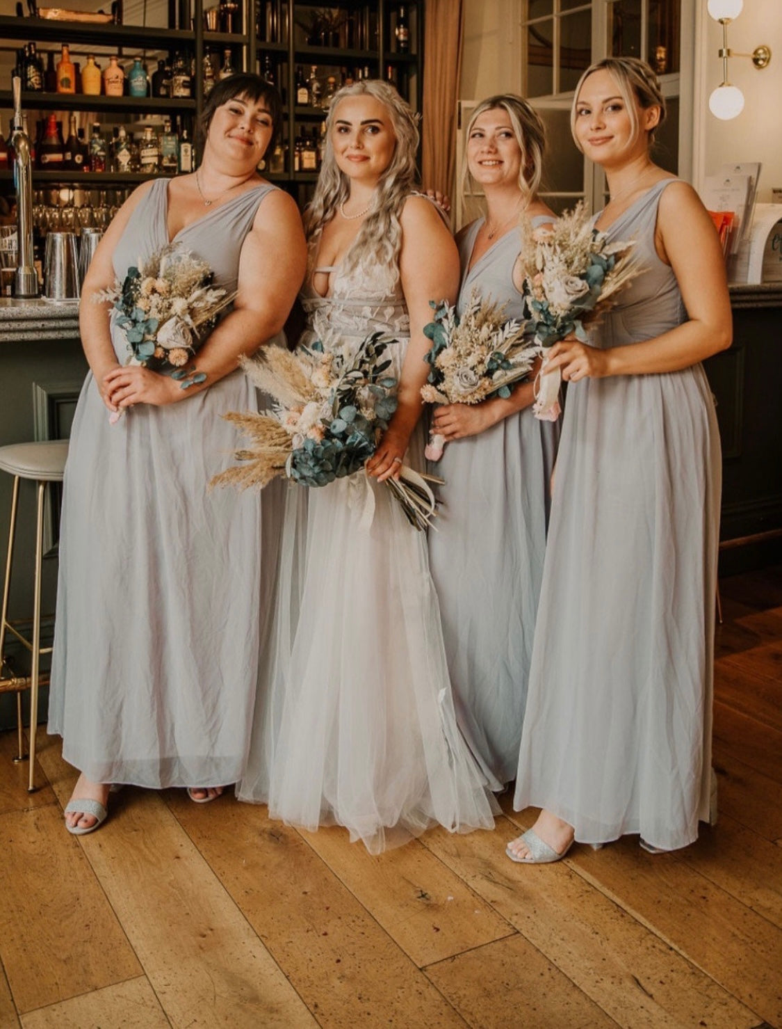 Bella bridesmaid bouquets