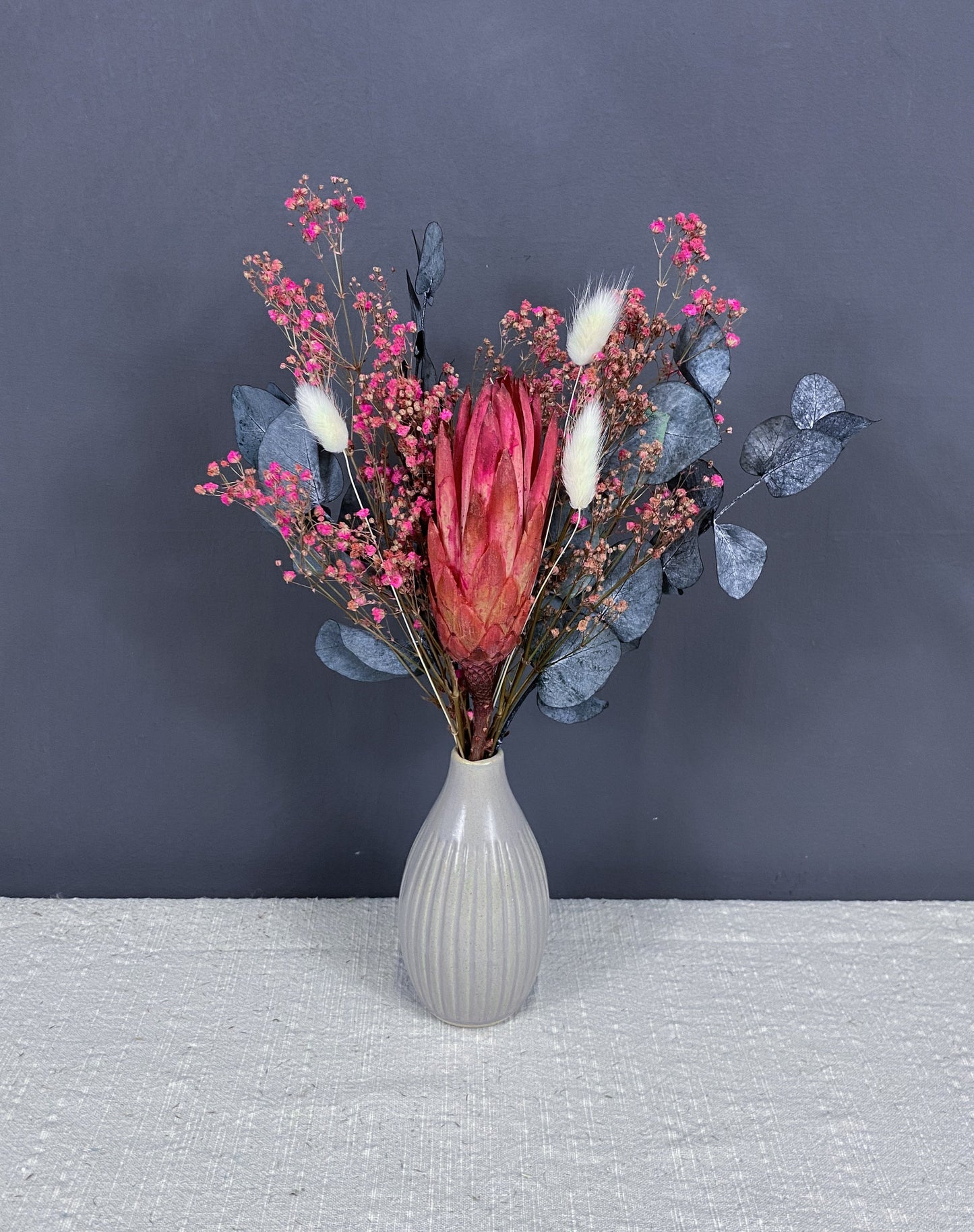 Evelyn dried flower bud arrangement