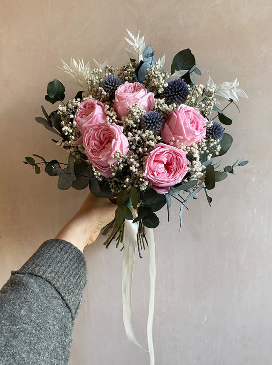 Preserved Peony Bridal Bouquet